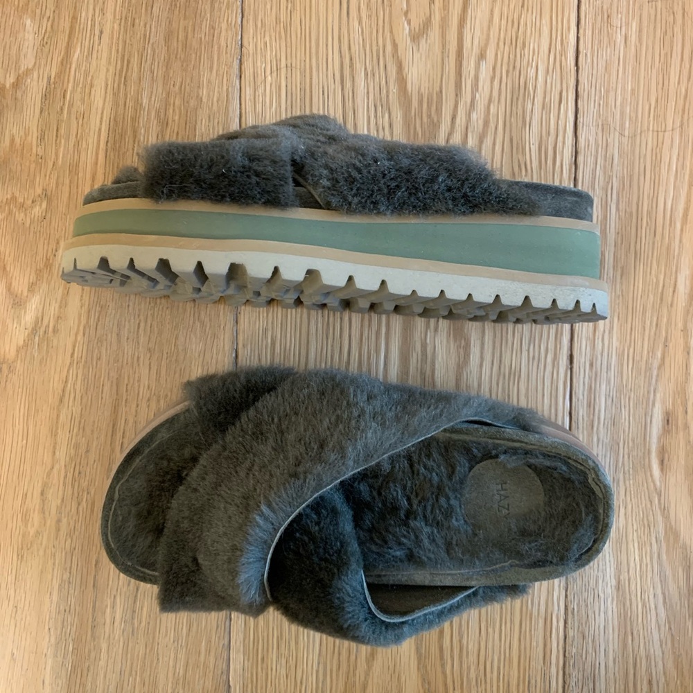 Hazy shearling Sandals